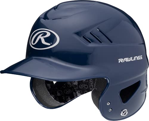 Rawlings | COOLFLO Batting Helmet | T-Ball (6 1/4" - 6 7/8") | Black - color: Navy - COOLFLO