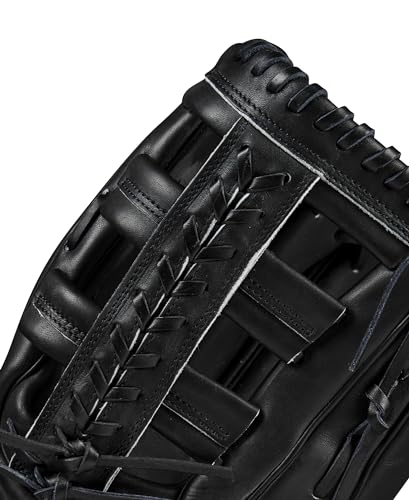 Wilson 2024 Classics Series A2000 Baseball Gloves - color: Black/Yellow, size: Outfield - 12.75"