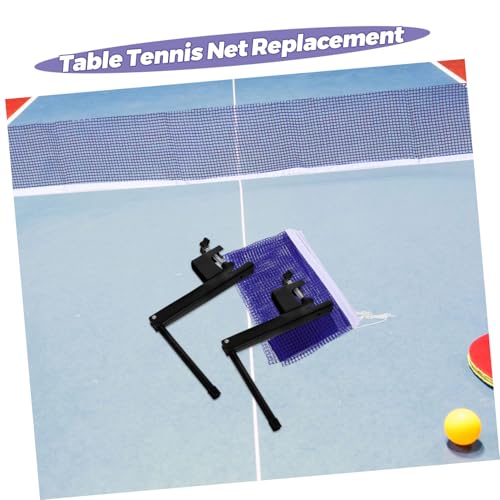 BESPORTBLE Table Tennis Net and Post Set Pingpong Net Replacement for Outdoor Indoor