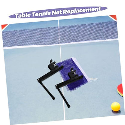 BESPORTBLE Table Tennis Net and Post Set Pingpong Net Replacement for Outdoor Indoor