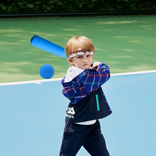 Baseball Bat with Ball, 21 Inch Soft EVA Foam Baseball Bat with Non Slip Handle, Educational Set for Outdoor