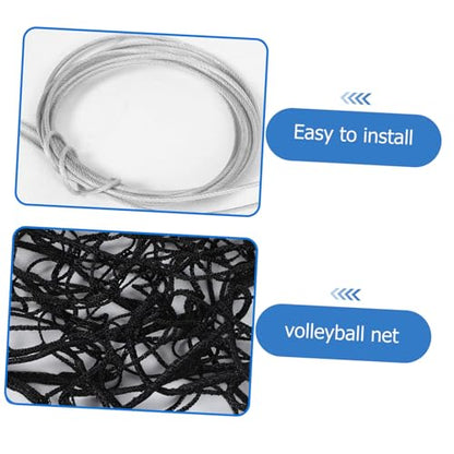 Yardwe Foldable Volleyball Net for Outdoor Sports Portable Design for Beach Garden Use Durable Material Easy to Clean Versatile for Badminton Tennis Standard