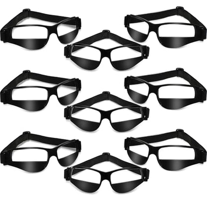 Dribbling Goggles Basketball Sports Glasses Adjustable Dribbling Black Goggles Basketball Training Equipment