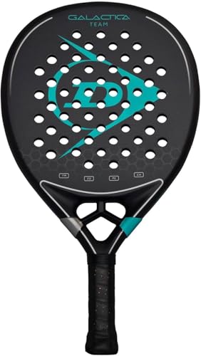 Dunlop Sports Galactica Padel Racket Series - style: Galactica Team - Petrol Green/Silver Foil