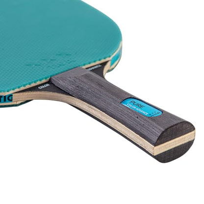 STIGA Pure Color Advance Performance-Level Table Tennis Racket (Yellow) - color: Blue