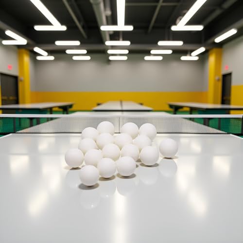 3 Pcs White Table Tennis Sports Balls Ping Pong Ball Club Match Balls High Elasticity Table Tennis Outdoor Sport Accessories 40mm Durability Gam