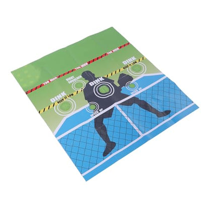 Pickle Practice Pad Training Aid with Non Slip Rubber Accuracy Trainer for Volleys Control Quick Bubble Free Setup 24x24 Inch for Home Gym and Sports Clubs