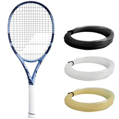 Babolat Pure Drive 107 11th Gen Tennis Racquet Strung with 16g Syn Gut at Mid-Range Tension