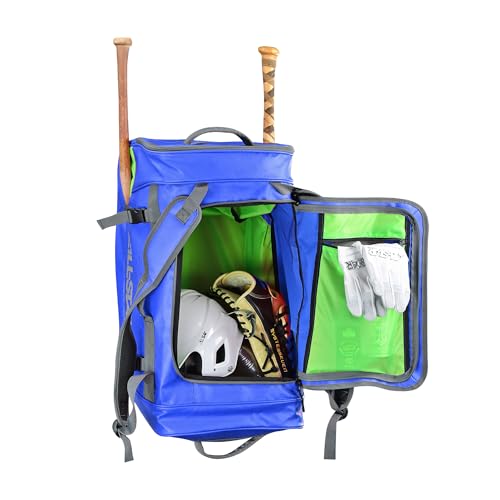 All-Star S7 Elite Player Duffle, 20.5" H x 14" W x 10" D - color: Royal Blue