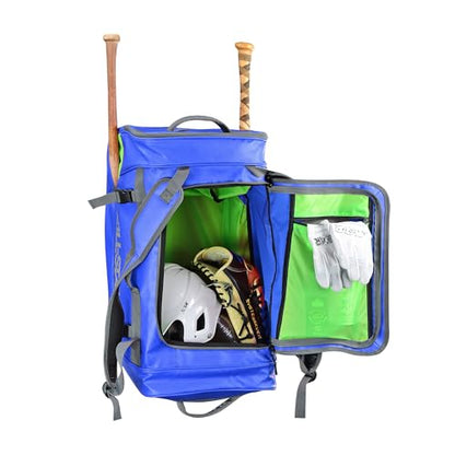 All-Star S7 Elite Player Duffle, 20.5" H x 14" W x 10" D - color: Royal Blue