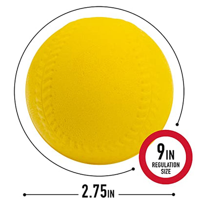 Franklin Sports Youth Batting Tee - Adjustable Height Plastic Training Tee for Kids + Toddlers - 23" to 33" Inches - style: Replacement Balls
