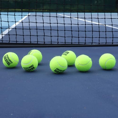 Teloon Championship Tennis Balls - Extra Duty - Regular Duty Felt Pressurized Tennis Balls