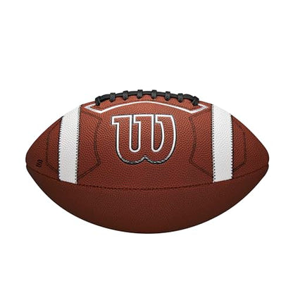 WILSON GST SpeedSkin One Football - Brown, Official Size