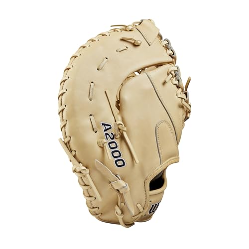 Wilson 2024 Classics Series A2000 Baseball Gloves - color: Blonde/Black, size: First Base - 12.5"