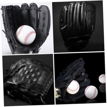 SHERCHPRY PU Baseball Glove Lightweight Infielder Pitcher Training Mitt for Youth Beginners Flexible Softball Fielding Hand Protection