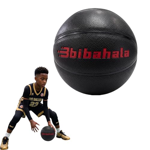 2LBS/1.3LBS Weighted Heavy Basketball Size 3 Training Ball for Improving Dribbling and Control Small Weighted Basketball for Ball Handling Drills and Finger Strength Practice