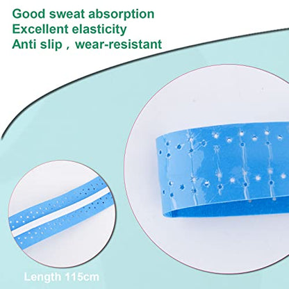 SAVITA 4pcs Pickleball Paddle Grip Tape, Pickleball Racket Tape Tennis Racket Grip Tape Moisture Wicking Comfortable Replacement Grip Tape Handle Wrap for Pickle Ball Paddle Badminton
