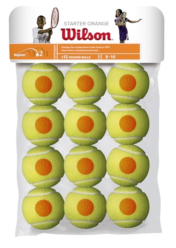 Wilson Starter Tennis Balls - 3 balls - style: 12 Balls