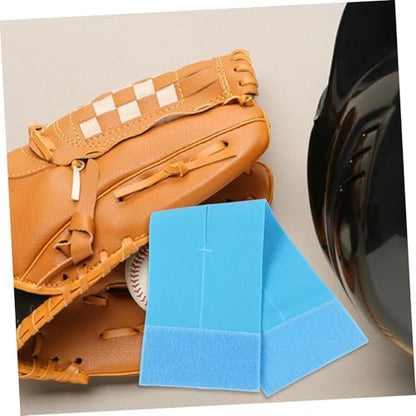 Baseball Glove Wrap Band Elastic Softball and Baseball Glove Strap for Secure Fit Ventilated Design - color: Sky-blue
