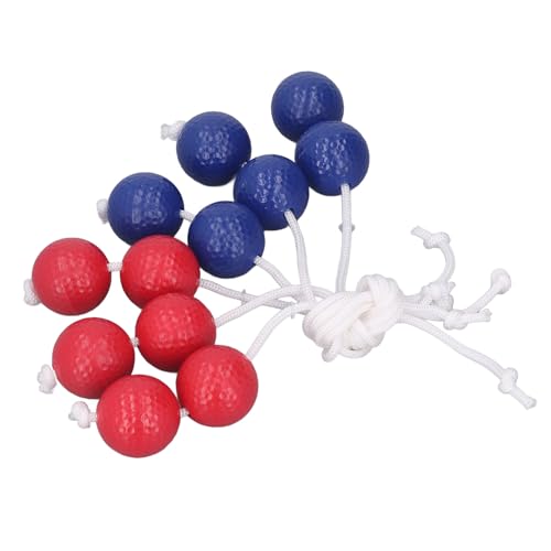 ZJchao Golf Ladder Toss Balls Golf Training Aid Tool 3 Red 3 Blue PE Material for Indoor Outdoor Practice with Durable Reliable Design