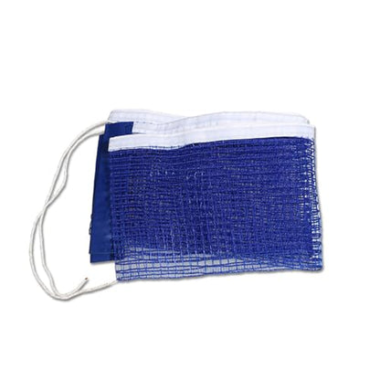 Portable Table Tennis Net Rack Set with Polyester and Metal Easy Setup Post and Net Combo for Indoor Outdoor Use Office Dining Classroom Tables Blue