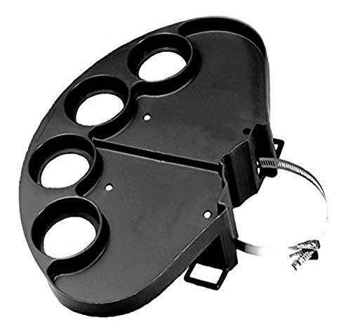 Tourna Tennis Court Tray - style: Black