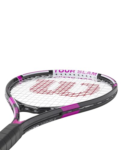 Wilson Tour Slam Adult Tennis Racquet - color: Black/Pink