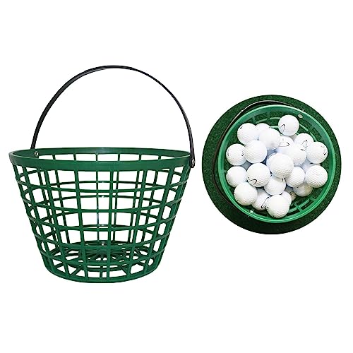 Golf Range Bucket Golf Ball Basket Carrier Outdoor Sports Ball Holder Display Pingpong Ball Basket Stadium Gear Storage Organizer