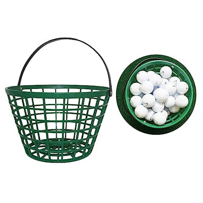 Golf Range Bucket Golf Ball Basket Carrier Outdoor Sports Ball Holder Display Pingpong Ball Basket Stadium Gear Storage Organizer
