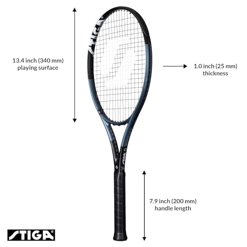 STIGA Supreme Tennis Racket, Adult Tennis Racket for Advanced Players & High-Performance Play