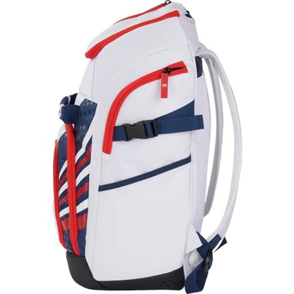 Rawlings | FRANCHISE 2.0 Player's Backpack | Baseball/Softball | Rec/Travel | Multiple Styles | Baseball/Softball - color: USA