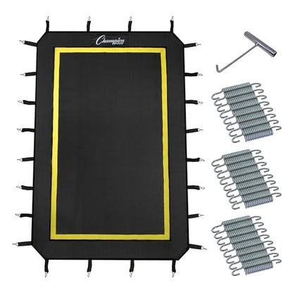 Champion Sports Deluxe Lacrosse Target: Ball Return Bounce Back Net Set for Professional, College and Grade School Training & Drills - style: Replacement Parts for LBT43