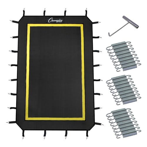 Champion Sports Deluxe Lacrosse Target: Ball Return Bounce Back Net Set for Professional, College and Grade School Training & Drills - style: Replacement Parts for LBT43