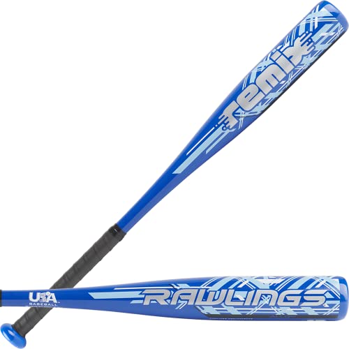 Rawlings | Remix T-Ball Bat | USA Baseball & Softball | -12 Drop | 2 1/4" Barrel | 1 Pc. Aluminum - color: Blue