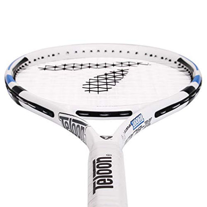Teloon Recreational Adult Tennis Rackets-27 inch Tennis Racquet for Men and Women College Students Beginner Tennis Racket. - color: V4-White and Blue
