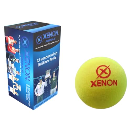 X Platform Tennis Balls by Xenon, Bright Yellow for High Visibility, Superb Durability, APTA Approved, 2 Balls per Sleeve - size: 36 Sleeves - 72 Balls, style: Championship Edition