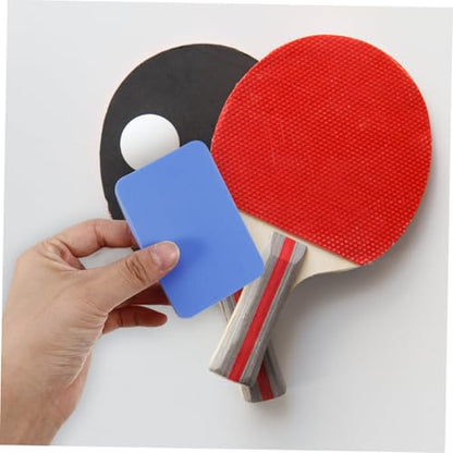 Table Tennis Racket Cleaning Sponge Soft and Delicate Paddle Cleaner Tool for Outdoor Use Portable 10-Pack Cleaning Sponges for Table Tennis Racket Maintenance
