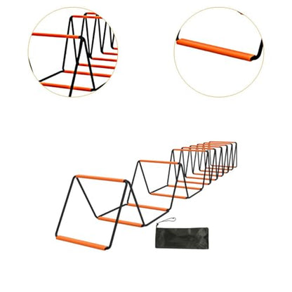 Football Agility Ladder Agility Training Ladder Flexible 16 Rung Speed Ladder Training Equipment for Coordination Volleyball