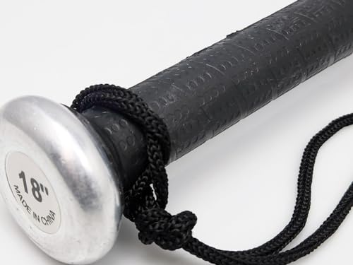 Ultima Supply Baseball Bat, Aluminum One Hand 18-Inch Training Bat, Softball Bat, Home/Car/Self Defense, Batting Practice, Aluminum Bat, Truck Tire Checker Bat Fishwacker Camping Gear tire Thumper - style: Skull