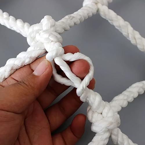 Basketball Return Net, Basketball Rebounder Net Yard Guard for Shooting Practice Hoop, Outdoor Nylon Protective Construction Safety Net, 3cm Mesh Spacing