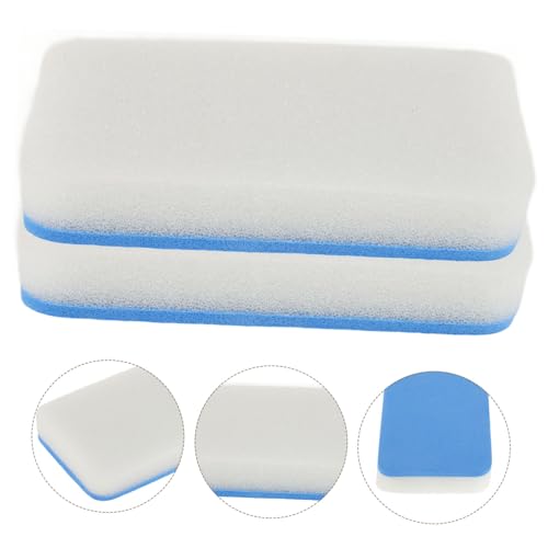 Kisangel 2pcs Table Tennis Racket Cleaner Sponge Brushes Portable Paddle Cleaning Tool High-Density Foam Scrubber for Effective Racket Cleaning Suitable for Indoor/Outdoor Use
