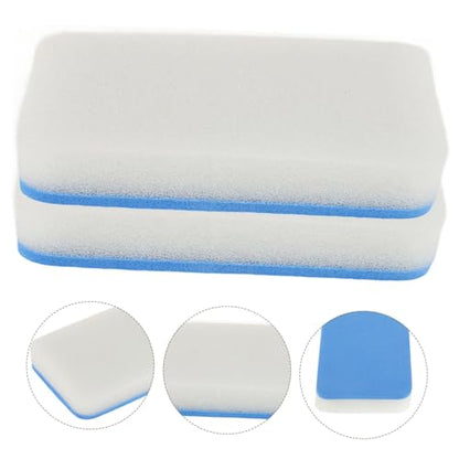 Kisangel 2pcs Table Tennis Racket Cleaner Sponge Brushes Portable Paddle Cleaning Tool High-Density Foam Scrubber for Effective Racket Cleaning Suitable for Indoor/Outdoor Use