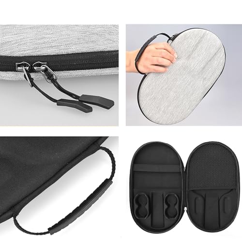 Reinforced Pingpong Bat Protective Bag Zipper Enclosure Padded Table Tennis Racket Covers Pingpong Paddle Carrying Case