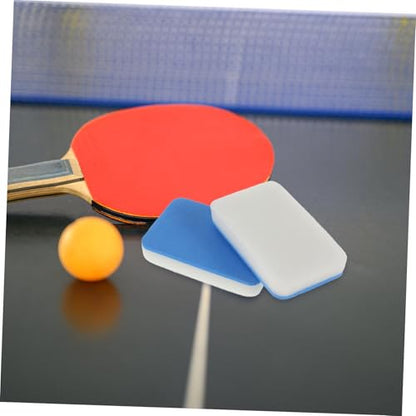 Totority 2pcs Paddle Sponge Cleaning Tool Table Tennis Racket Cleaner Sponge Brush Scrubber for Racket Supplies