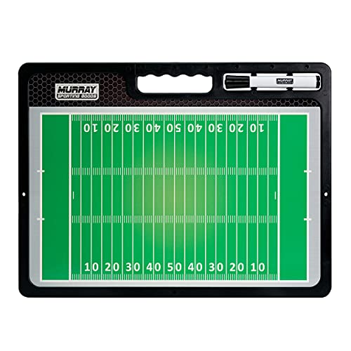 Murray Sporting Goods Premium Coaches Clipboard | Double-Sided Dry Erase Marker Board for Basketball, Baseball, Soccer, Football, Hockey (Marker Included)