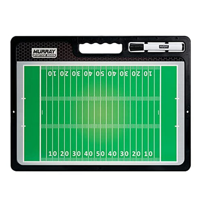 Murray Sporting Goods Premium Coaches Clipboard | Double-Sided Dry Erase Marker Board for Basketball, Baseball, Soccer, Football, Hockey (Marker Included)