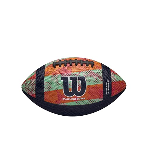 WILSON NCAA Statement Geo Football - Junior, Orange