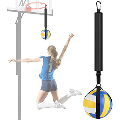 XISAOK Useful Volleyball Trainer Basketball Hoop Equipment Training Mproves Serving Jumping Equipment for Men Teen Girls