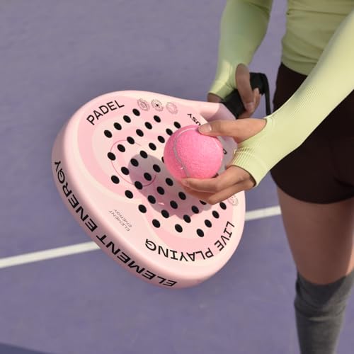 Pink Tennis Balls, 3 Pack Tennis, Suitable for Beginner, Training, Matches & Practice Sessions, Single Can(Pink)