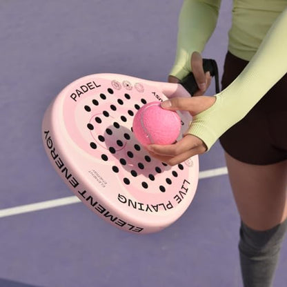 Pink Tennis Balls, 3 Pack Tennis, Suitable for Beginner, Training, Matches & Practice Sessions, Single Can(Pink)